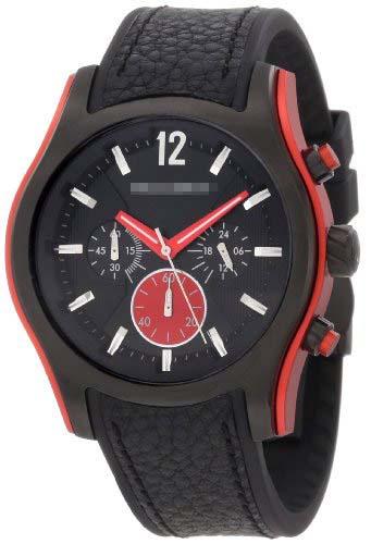 Custom Black Watch Face VC-1008RDBK