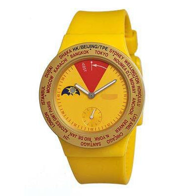 Customized Yellow Watch Dial