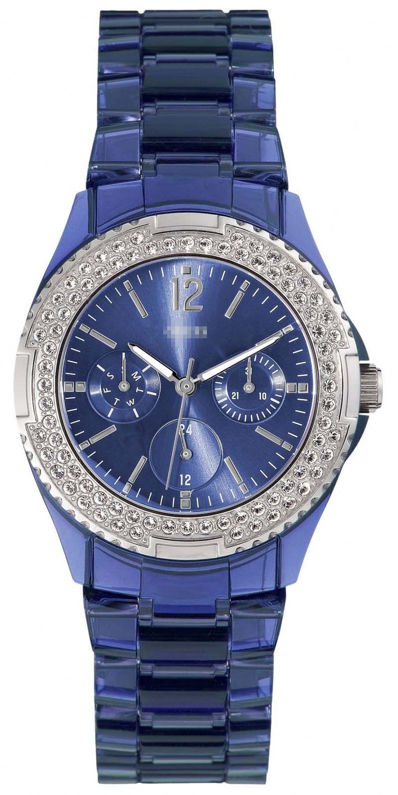Custom Blue Watch Dial W0062L1