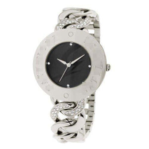 Customized Black Watch Face W0160GSSBLK