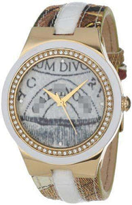 Wholesale Calfskin Watch Bands W0223GGTWHT01