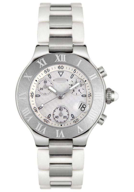 Customize Silver Watch Dial W10184U2