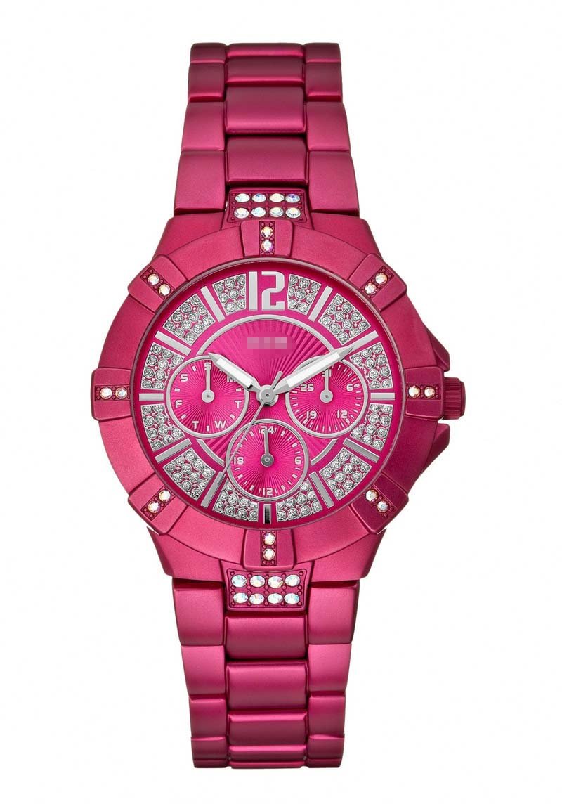 Custom Pink Watch Dial W11624L4