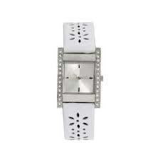 Custom Silver Watch Face W12099L1