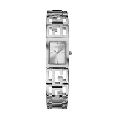 Custom Silver Watch Dial W95072L1