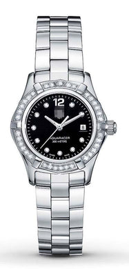 Custom Made Black Watch Dial WAF141D.BA0824