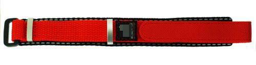 Custom Nylon Watch Bands ZC-14NYL-RED-MOM