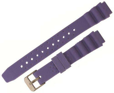 Customization Rubber Watch Bands ZC-14RUH-LAVENDAR