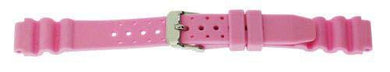 Customized Rubber Watch Bands ZC-14RUH-PINK
