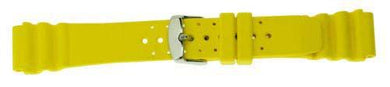 Wholesale Rubber Watch Bands ZC-14RUH-YELLOW