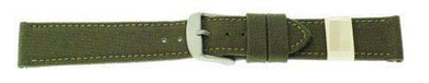 Wholesale Canvas Watch Bands ZC-16COR-KHAKI-MOM