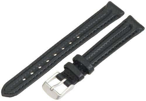 Custom Leather Watch Straps ZC-16TEC-BLACK-MOM